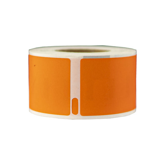 Compatible Dymo 99010 Orange Address Label 28 x 89mm/ 50 Rolls