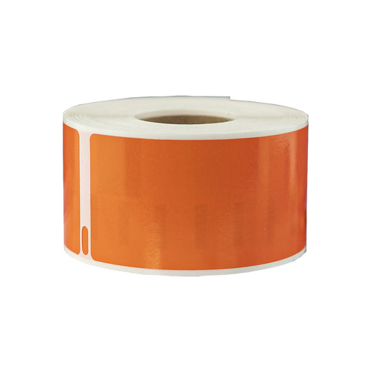 Compatible Dymo 99012 Orange Address Labels 36 x 89mm/ 50 Rolls