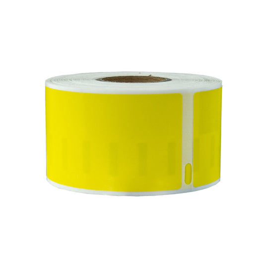 Compatible Dymo 99012 Yellow Address Labels 36 x 89mm/ 50 Rolls