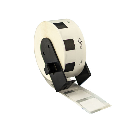 Compatible Brother DK-11221 Square Labels 23 x 23mm/ 50 Rolls