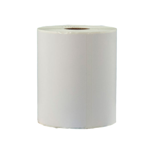 Compatible Brother RD-S02C1 Black Text on White Label Roll - Die-Cut 102mm x 151mm-270 Labels per Roll  for TD-4420DN & TD-4550DNWB Thermal Printers/50 Rolls