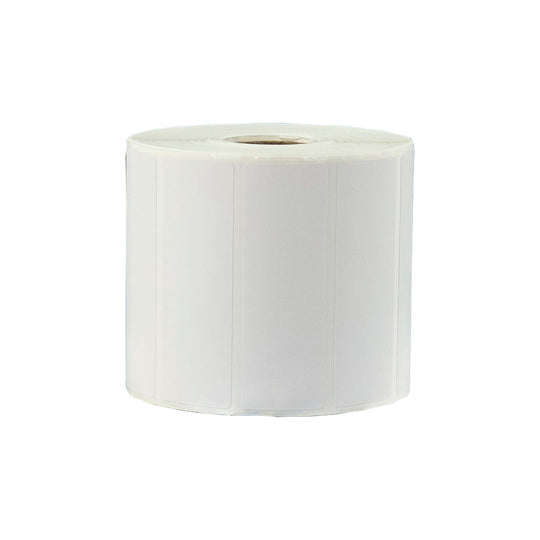 Compatible Brother RD-S04C1 Freezer & Fridges Food safe Removable Labels. Black Text on White Label Roll - Die-Cut 76mm x 25mm-1500 Labels per Roll  for TD-4420DN & TD-4550DNWB Thermal Printers/50 Rolls