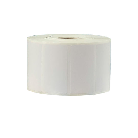 Compatible Brother RD-S05C1 Black Text on White Label Roll - Die-Cut 51mm x 25mm-1500 Labels per Roll  for TD-4420DN & TD-4550DNWB Thermal Printers/50 Rolls